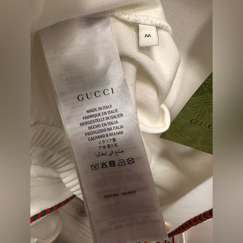 NWT Gucci GG Technical Jersey Cardigan in White - Picture 14 of 16